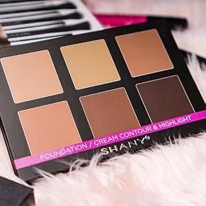 SHANY Foundation/Cream Contour & Highlight Palette with Mirror - Layer 2 - Refill for the Contour and Highlight 4-Layer Makeup Kit - MAKEUP KIT CONTOUR PALETTE