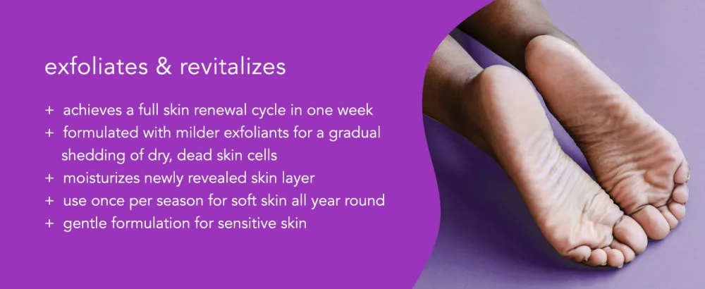 Barefoot Scientist Reboot Ultra-Soft Exfoliating Foot Peel, For Lasting Foot Softness - reboot