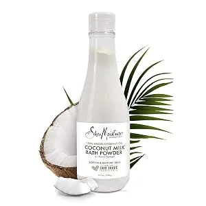 SheaMoisture Milk Bath Powder Bath Wash for Dry Skin 100% Virgin Coconut Oil 11.3 oz - product information 2