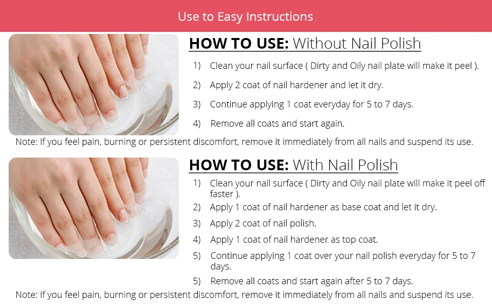 Excuse Me Nail Hardener Advanced Formula Strengthener Nail Growth System 0.5 oz (Pack of 2) - werer