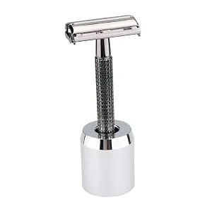 DEDGE Safety Razor Alloy Stand For Bathroom Accessory Classic Chrome - product information 3