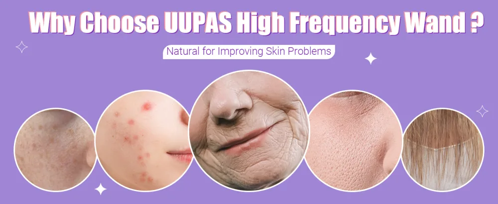 High Frequency Facial Machine, UUPAS Portable Handheld High Facial Frequency Wand Machine - product information 14