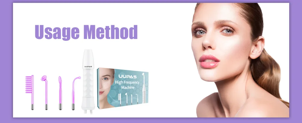 High Frequency Facial Machine, UUPAS Portable Handheld High Facial Frequency Wand Machine - product information 15