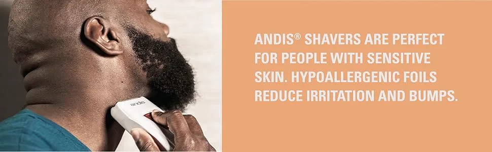 Andis 17230 ProFoil Copper Lithium Titanium Foil Assembly & Inner Cutters, Gold - andis shaving