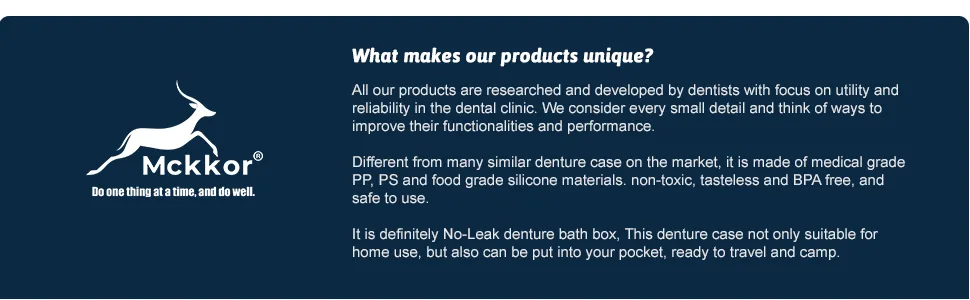 Denture Case, Definitely No-Leak Denture Bath Box for Traveling Perfectly, Denture Cup with Strainer & Mirror(Pink) - Mckkor denture care