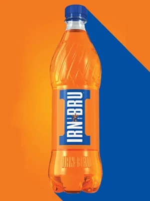 IRN-BRU From AG Barr The Original and Best Sparkling Flavored Soft Drink | A Scottish Favorite | 330 ML (Pack of 6) - IRN-BRU