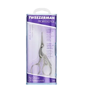 Tweezerman Professional Stork Scissors Used for Trimming Brows and Facial Hair (ZW-3042-P) - product information 2