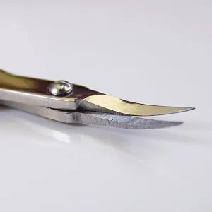 SEKI EDGE SS-907- Stainless Steel Make-up Scissors - Curved Blade makeup scissors