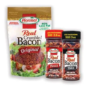 HORMEL Real Bacon Pieces, 2.8 Ounce (Pack of 12) - product information 1