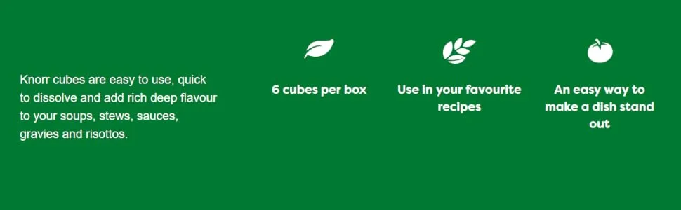 Knorr Chicken Bouillon Cubes, 2.3-Ounce Boxes (Pack of 24) - product information 2