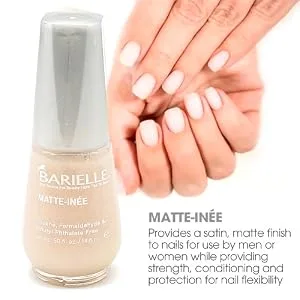 BARIELLE Matte Inee Nail Protection, 0.5 Ounce - matte