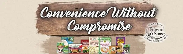 Edward & Sons Exotic Toast 2.25 Boxes Thai Red Rice & Flax Seed, 27 Ounce (Pack of 12) - Edward and Sons Trading Company Organic Coconut Milk, Rice Crackers, Miso-Cup Soup