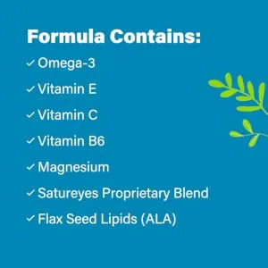 Dry Eye Formula Advanced Ocular Vitamin (90 ct.) - Formula contains omega 3, vitamins e, c, b6, magnesium, flax seed lipids (ALA)