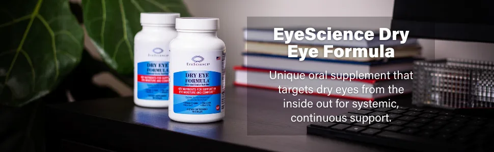 Dry Eye Formula Advanced Ocular Vitamin (90 ct.) - Unique oral supplement that targets dry eyes from the inside out for systemic, continuous support.