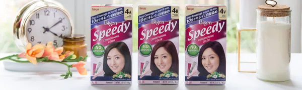 Bigen Speedy Conditioning Color Refill: 2 Light Warm Chestnut - 3 Pack No. 2 Light Warm Chestnut - Bigen Speedy Conditioning Color