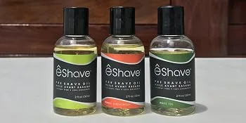 Shave Pre Shave Oil, 2 oz White Tea - eShave Pre Shave Oil for men head shave oil beard vicking vegan razor burn bump relief anti oxidant