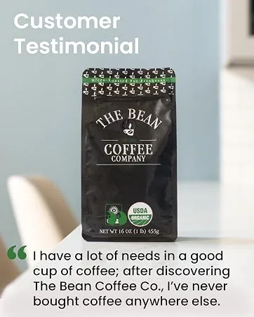The Bean Coffee Company Organic Unroasted Green Coffee Beans, Mexican, 16-Ounce Unroasted 1 Pound - product information 7