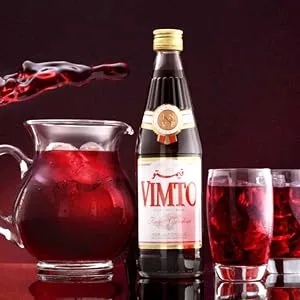 Vimto Fruit Syrup Concentrate-Flavorful Fruit Cordial For Drinks & Tea, 25fl.oz 25 Fl Oz (Pack of 1) - drink