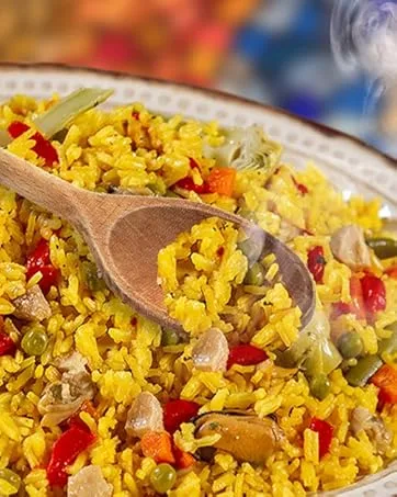 Vigo Paella Kit. Complete with Seafood. 8 oz Serves 2 - vigoo