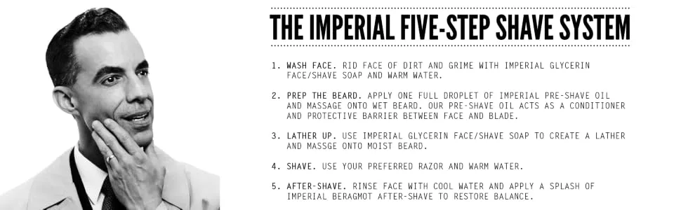 Imperial After-shave Balm & Face Moisturizer, 3 oz - product information 2