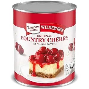 Duncan Hines Wilderness Original Country Cherry Pie Filling and Topping, 30 oz - product information 1