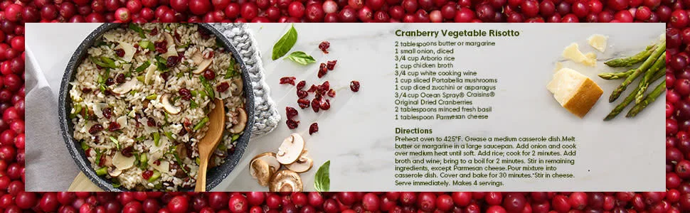 Ocean Spray Craisins, Sweetened Dried Cranberries, Cherry Flavored, 6 Ounce (Packaging May Vary) - unspecified