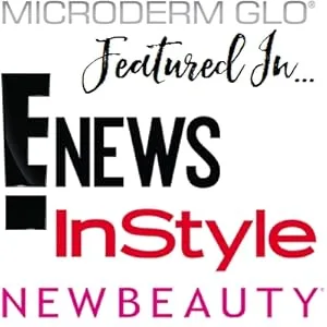 Microderm GLO Premium Diamond Microdermabrasion Tips by Microderm GLO - Medical Grade Stainless Steel Accessories, Patented Safe3D Technology, Safe for All Skin Types. (Premium) - Microderm GLO Featured In