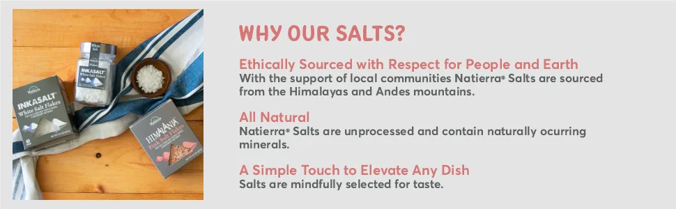 Natierra Himalania Himalayan Fine Ice Salt Shaker | Unrefined & Non-GMO | 6 Ounce - Ethically Sourced with Respect for People and Earth. All Natural. A Simple Touch to Elevate Any Dish