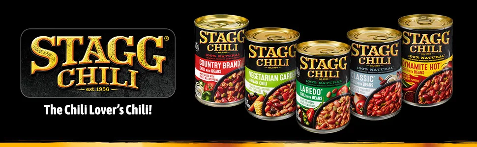 STAGG Laredo Chili With Beans, 15 Oz - Chili Lover