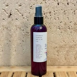 Soft Waves Beachy Scrunch Spray, Moisturizing Hair Texturizer, Cotton Candy, By Diva Stuff - product-pic