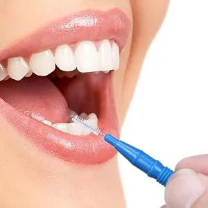 Interdental Brush (50 Counts) River Lake Toothpick Cleaners,Tooth Flossing Head Oral Dental Hygiene Brush,Tooth Cleaning Tool - Toothpick Tooth Flossing Head Oral Dental Hygiene Brush