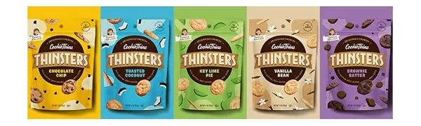 Thinsters Cookies, Key Lime Pie Cookies Thins, 4 oz Pack - Thinsters