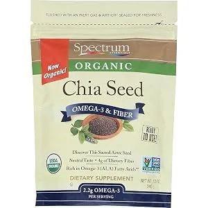 Spectrum Essentials Organic Chia Seed, 12 oz - product information 1