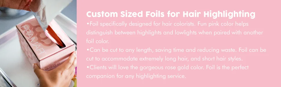 Framar Ros All Day Aluminum Foil Roll, Hair Foils For Highlighting - Medium 1600 ft - framar roll