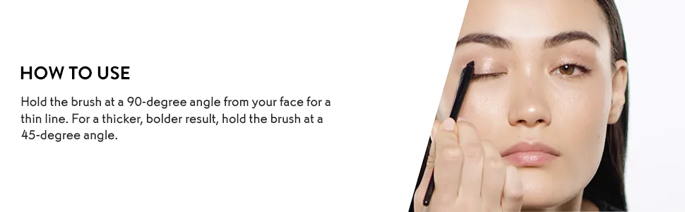Shiseido YANE HAKE Precision Eye Brush - Ideal for Defining Eyes & Brows - High-Performance, Synthetic Bristles - Made in Japan - product information 3