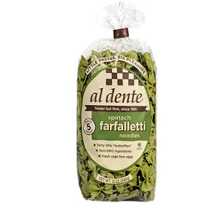 AL DENTE Spinach Farfalletti, 12 Ounce (Pack of 6) - product information 2