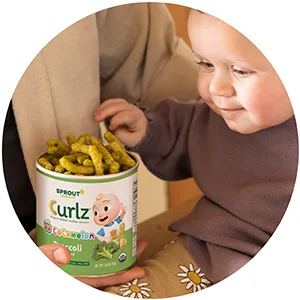 Sprout Organic Toddler Smoothie, Dairy Free Berry Grape, 4 Ounce Pouch (Pack of 6) - Curlz