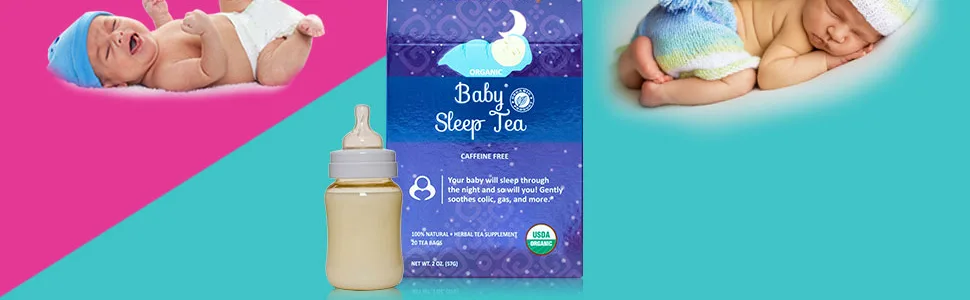 Secrets Of Tea Baby Sleep Tea - best baby colic relief