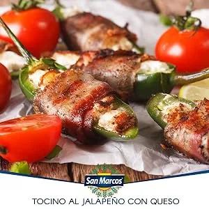 San Marcos Whole Jalapenos, 6 Lb, 97 oz, Carefully handpicked Whole Jalapeos Peppers 6 Pound (Pack of 1) - recipe
