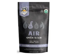Fermentaholics - Element Kombucha Tea Blends | USDA Certified Organic Kombucha Tea Blend | Kosher Certified (Air Blend) - aged piedra chinese chino citric two non caffeinated hibisco heavenly berries flowering concentrated