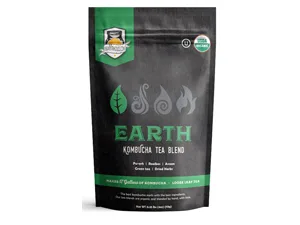 Fermentaholics - Element Kombucha Tea Blends | USDA Certified Organic Kombucha Tea Blend | Kosher Certified (Air Blend) - lavender berry mint spearmint ice triple flat work fast burner sleep tummy relaxing sleepy india now