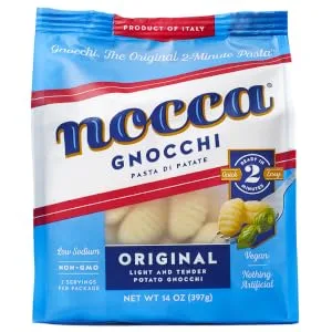 Nocca Gnocchi Potato Dumpling Pasta, Original Gluten Free, 14 Ounce Package 14 Ounce (Pack of 1) - Nocca - Gnocchi