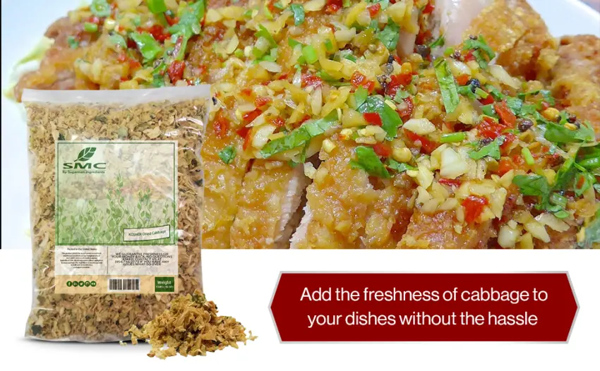 Dried Cabbage 1 Pound Bulk-Heat Sealed in a Poly Bag-Dehydrated Dried Vegetables - product information 2