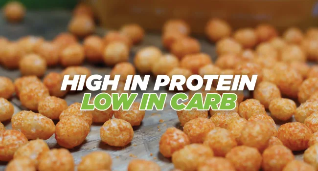 Twin Peaks Low Carb, Keto Friendly Protein Puffs, Jalapeno Cheddar 2 Servings, 3 Pack (60g, 42g Protein, 4g Carbs) - low carb