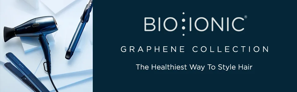 BIO IONIC Graphene Styler,Dryer&Curler - Bio Ionic Graphene Collection. The healthiest way to style hair