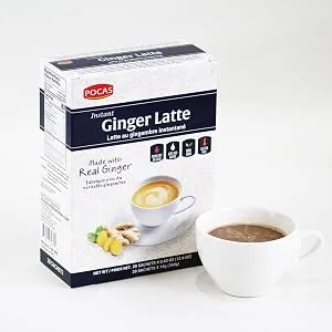 POCAS Ginger LATTE 20 Pack - latte