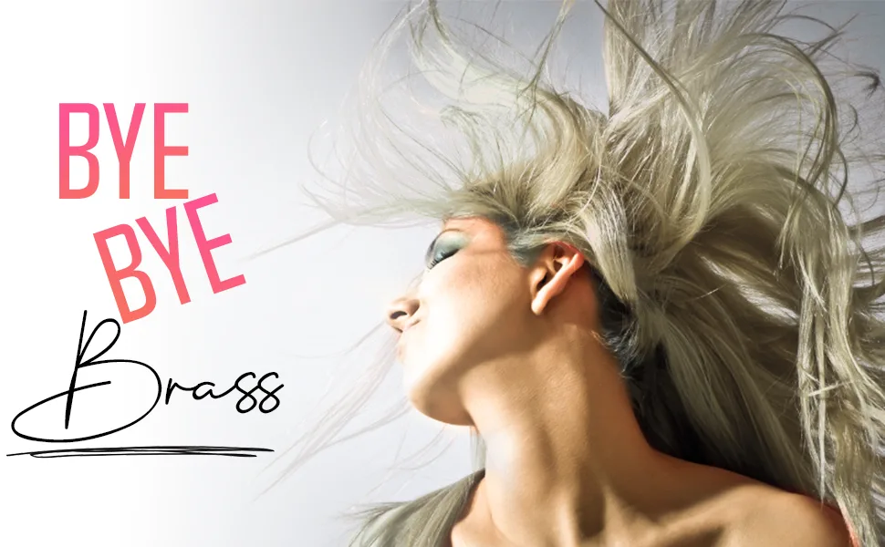 Instafix Temporary Quick Fix Color Corrector and Dry Toner for Unwanted Yellowing Blonde Hair- Platinum Pop - Mellow The Yellow - bye bye brass instafix brass neutralizer