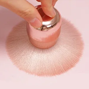 Tenmon Foundation Brush Kabuki Brush Blush Brushes New Concealer Brushes Cosmetic Tool for Valentines Day Gifts (Pink) - Foundation Brush