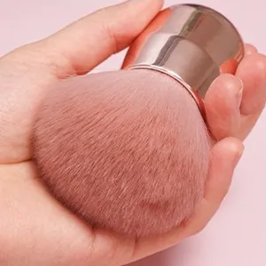 Tenmon Foundation Brush Kabuki Brush Blush Brushes New Concealer Brushes Cosmetic Tool for Valentines Day Gifts (Pink) - Foundation Brush