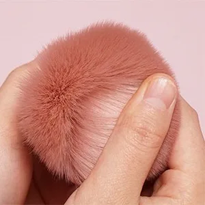 Tenmon Foundation Brush Kabuki Brush Blush Brushes New Concealer Brushes Cosmetic Tool for Valentines Day Gifts (Pink) - Foundation Brush